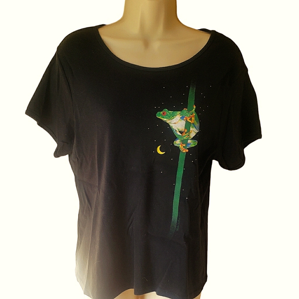 SILVER FOR HER, Women's Short-sleeve Graphic T-shirt, XXL
